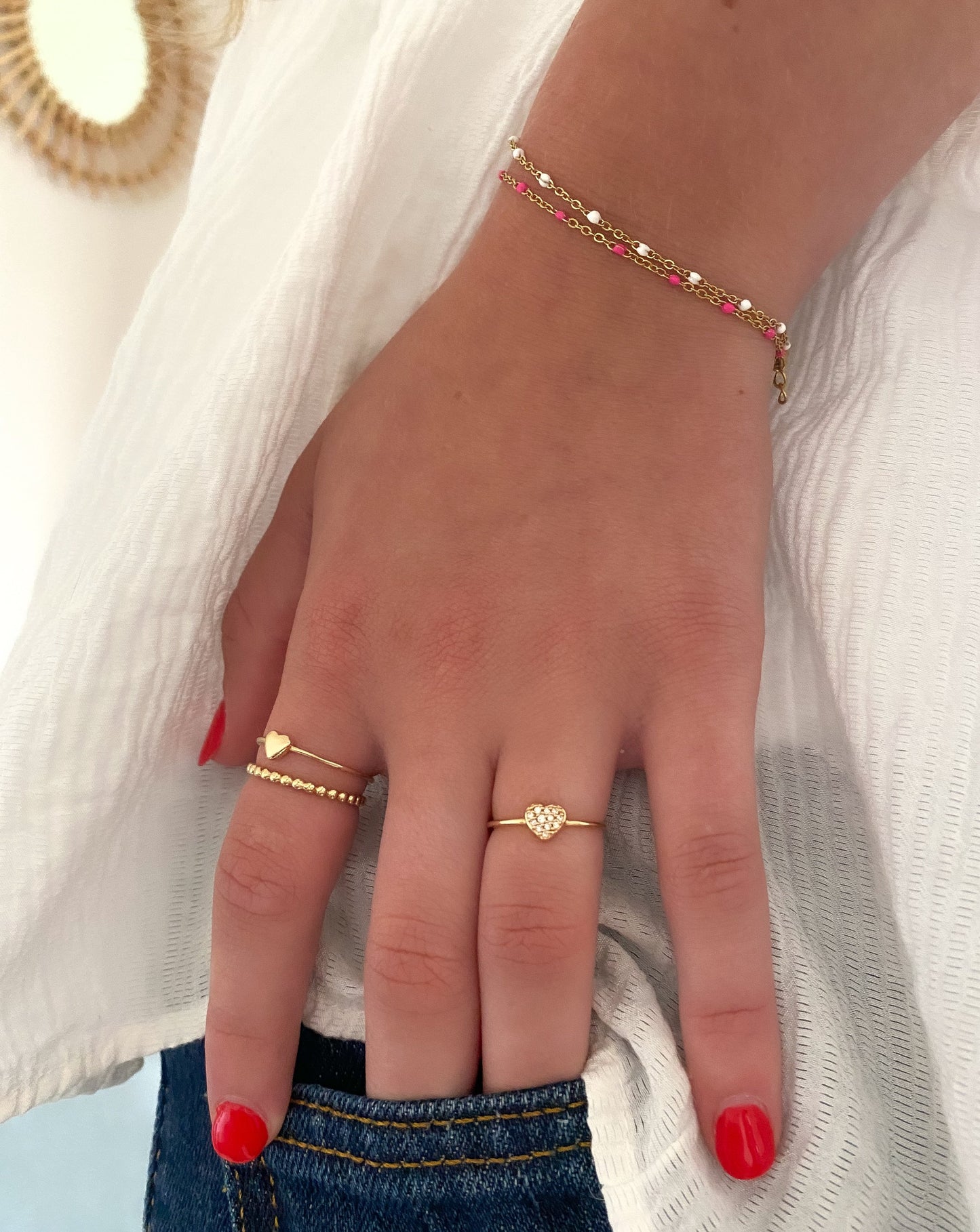 Bague LALY OR plaqué or