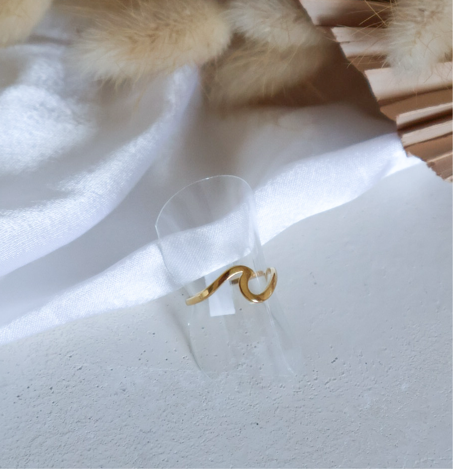 Bague BELHARRA acier inoxydable